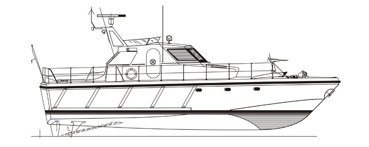 55 Foot gunboat