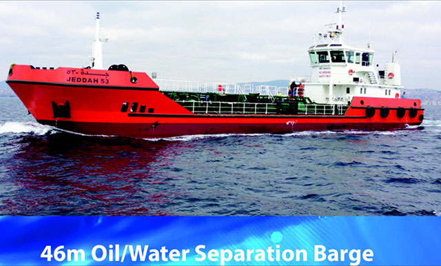 Striker Oil Separation Barge